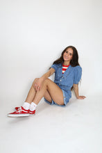 Load image into Gallery viewer, Rees Denim Romper