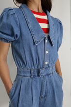Load image into Gallery viewer, Rees Denim Romper