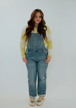 Load image into Gallery viewer, Daisy Denim Overalls
