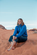 Load image into Gallery viewer, Hello Hoodie (Blue)