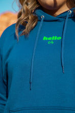 Load image into Gallery viewer, Hello Hoodie (Blue)