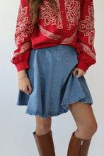 Load image into Gallery viewer, Louie Denim Skirt
