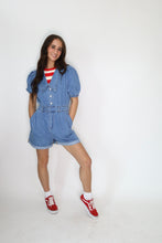 Load image into Gallery viewer, Rees Denim Romper

