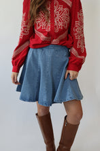 Load image into Gallery viewer, Louie Denim Skirt
