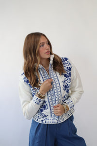 Lucia Zip Up Sweater