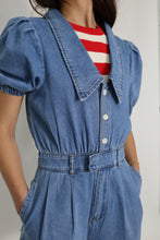 Load image into Gallery viewer, Rees Denim Romper
