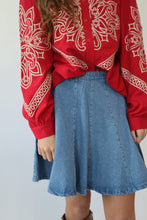 Load image into Gallery viewer, Louie Denim Skirt
