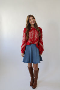 Jolene Button Up