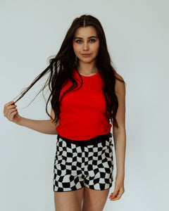 Joe Checkered Shorts