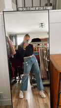 Load image into Gallery viewer, Dallas High Waisted Medium Wash Wide Leg Denim Jeans
