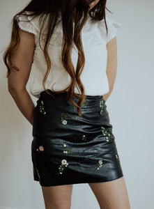 Jenny Pleather skirt