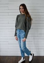 Load image into Gallery viewer, Ophelia High Waisted Light  Wash Distressed Denim Jeans
